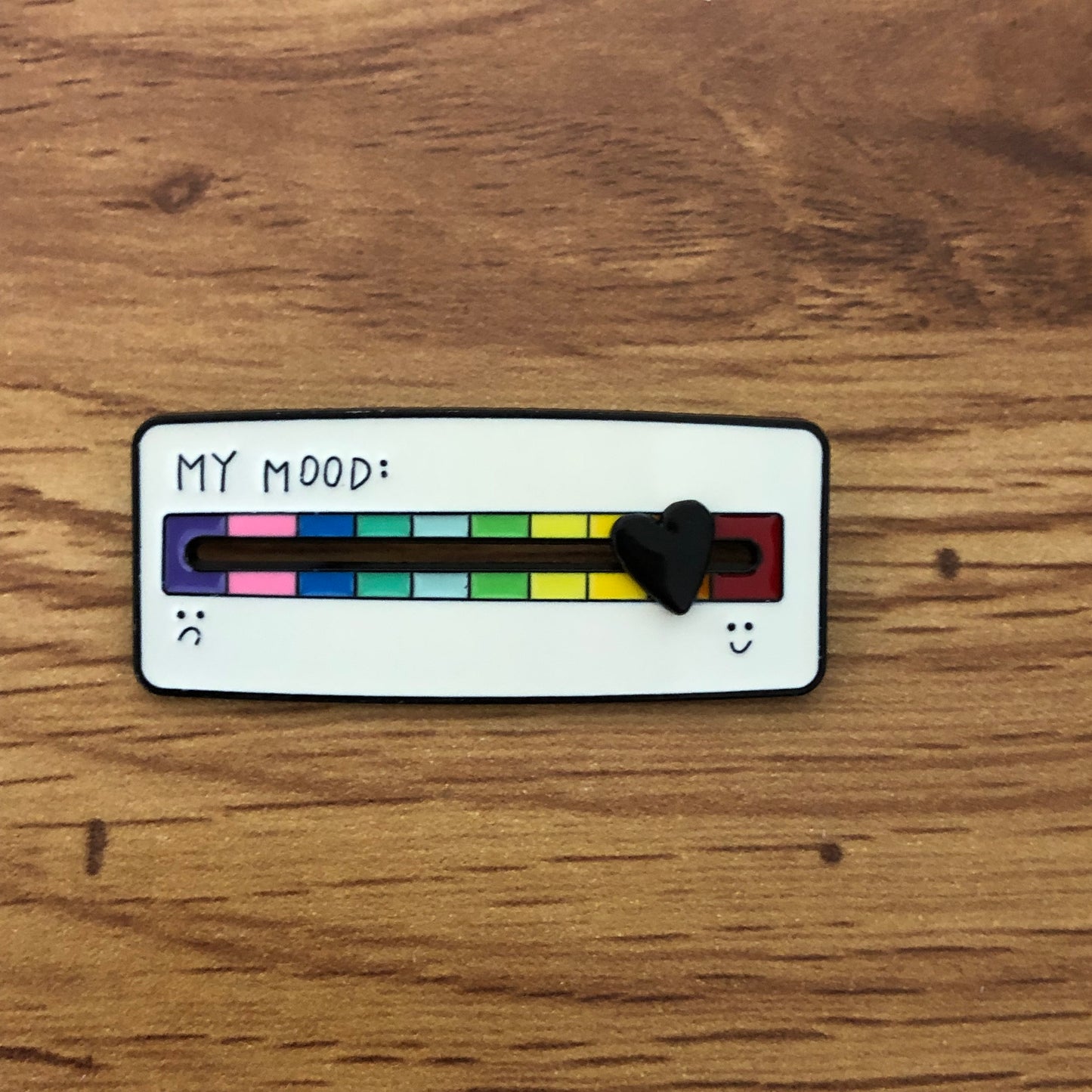 My Mood Today Adjustable Enamel Brooch by Sierra and Pine