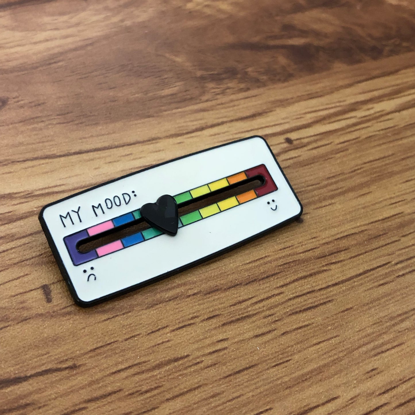 My Mood Today Adjustable Enamel Brooch by Sierra and Pine
