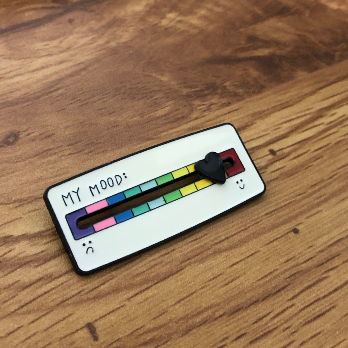 My Mood Today Adjustable Enamel Brooch by Sierra and Pine