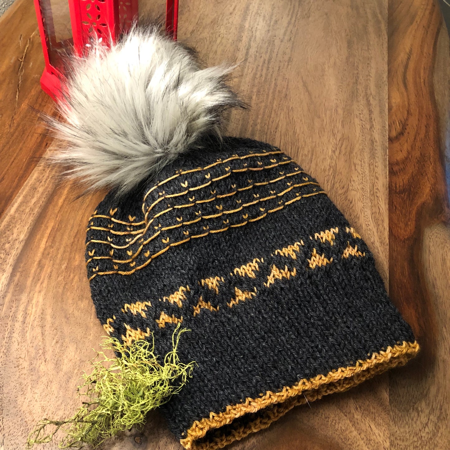 Point Reyes Slouchy Hat Knitting Pattern by Sierra and Pine