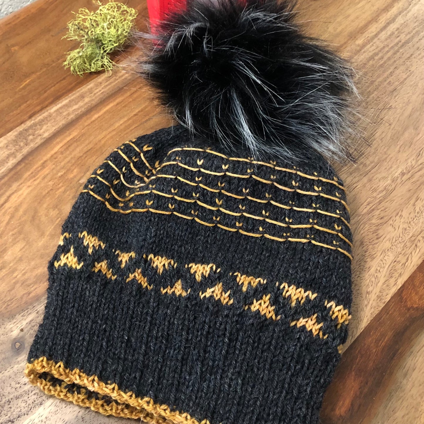Point Reyes Slouchy Hat Knitting Pattern by Sierra and Pine