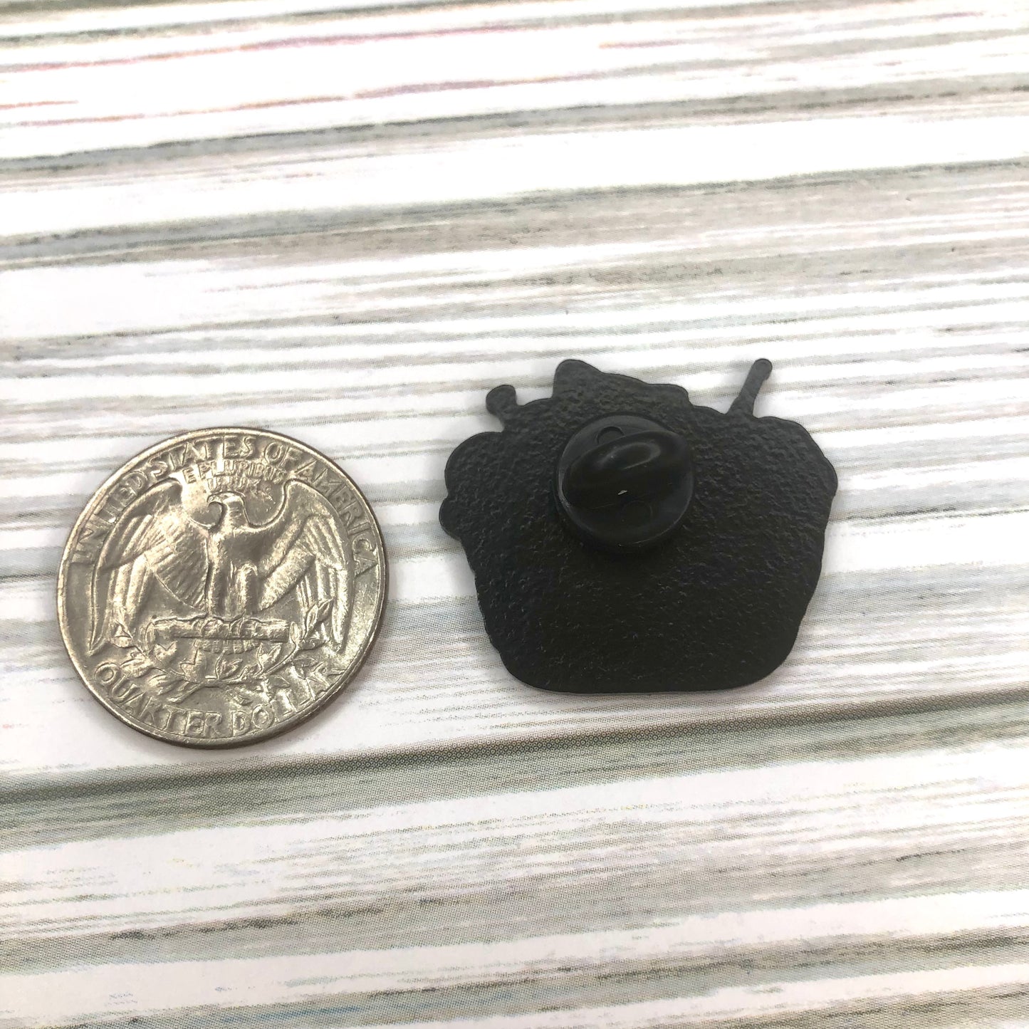 Knitting Basket of Goodies Enamel Pin