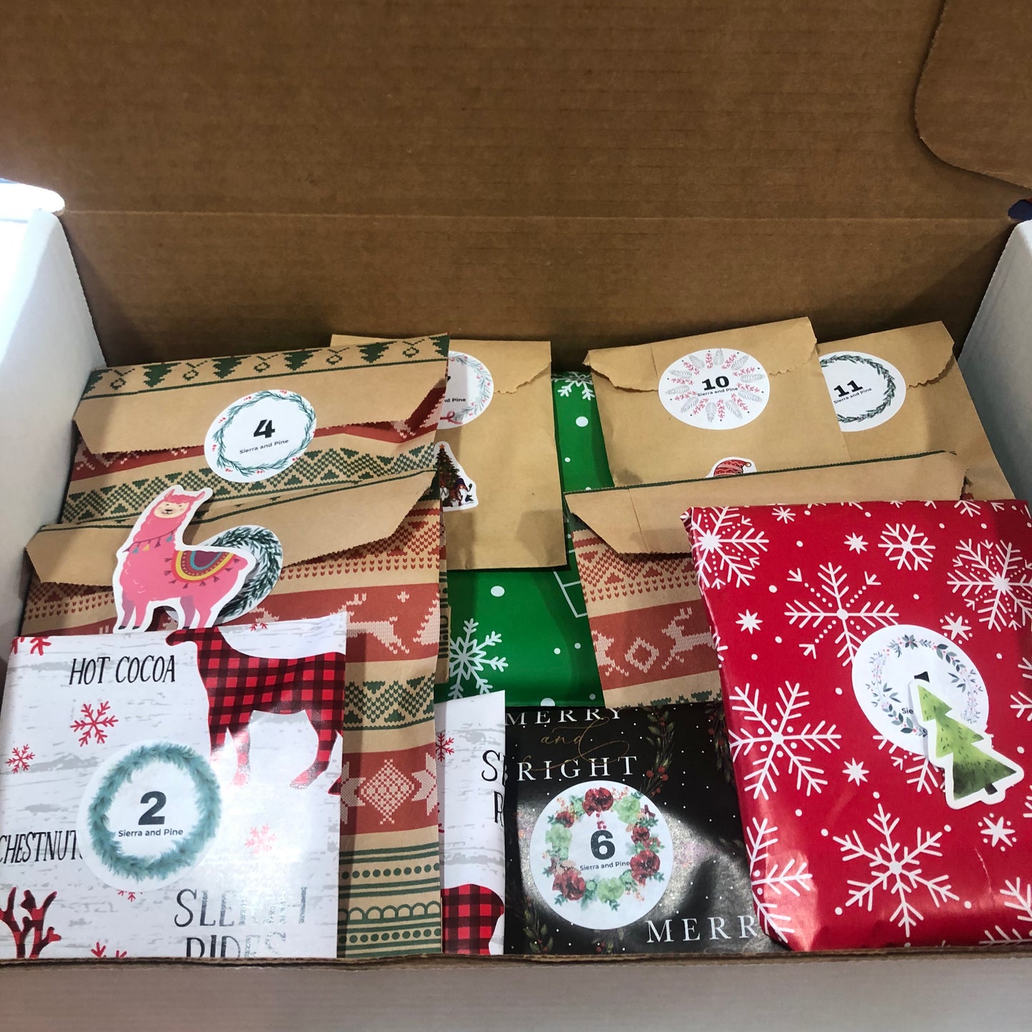 12 Day Advent Calendar for Knitters by Sierra & Pine