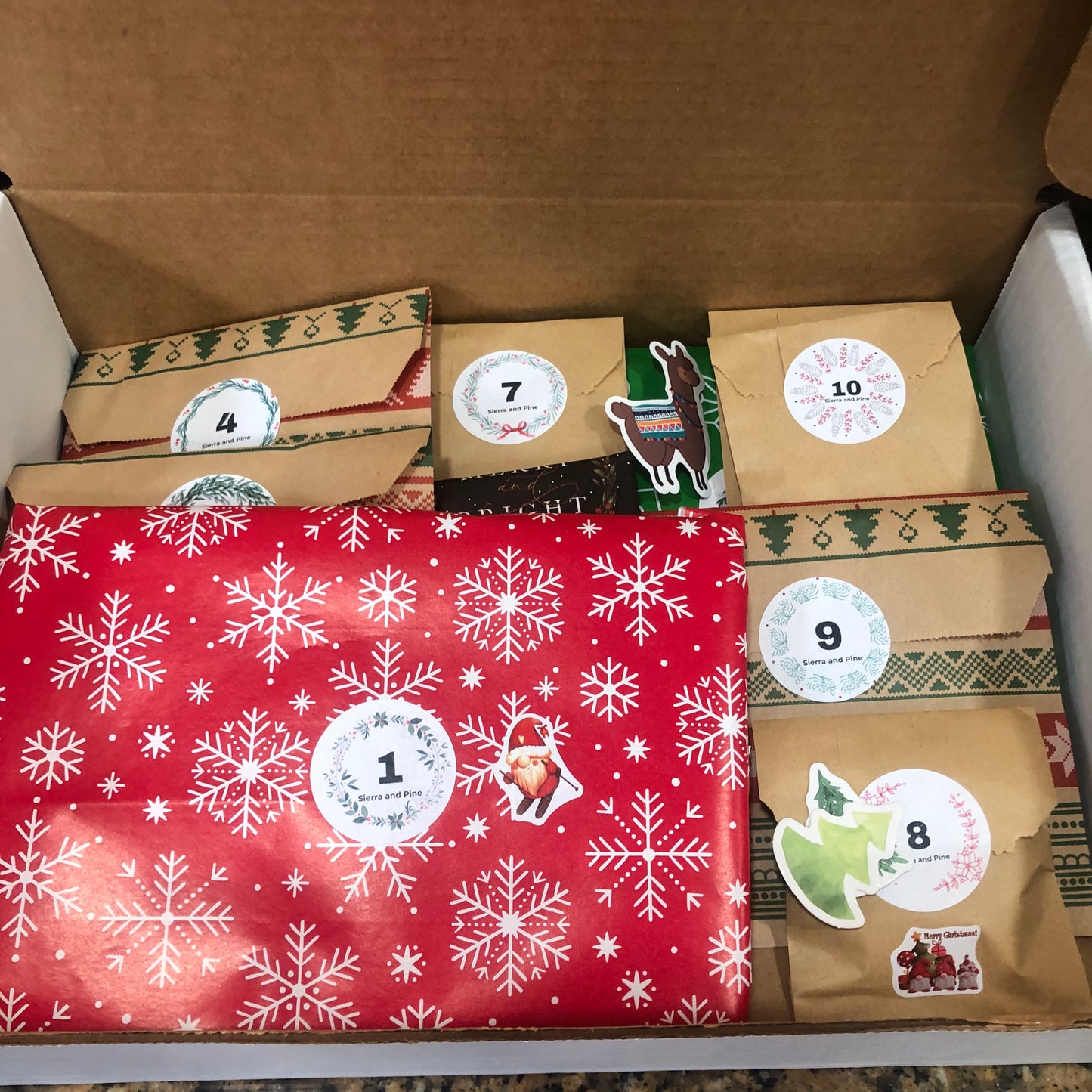 12 Day Advent Calendar for Knitters by Sierra & Pine