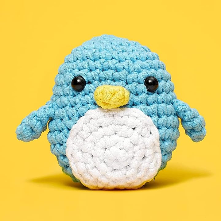 The Woobles Crochet Kit - Pierre the Penguin