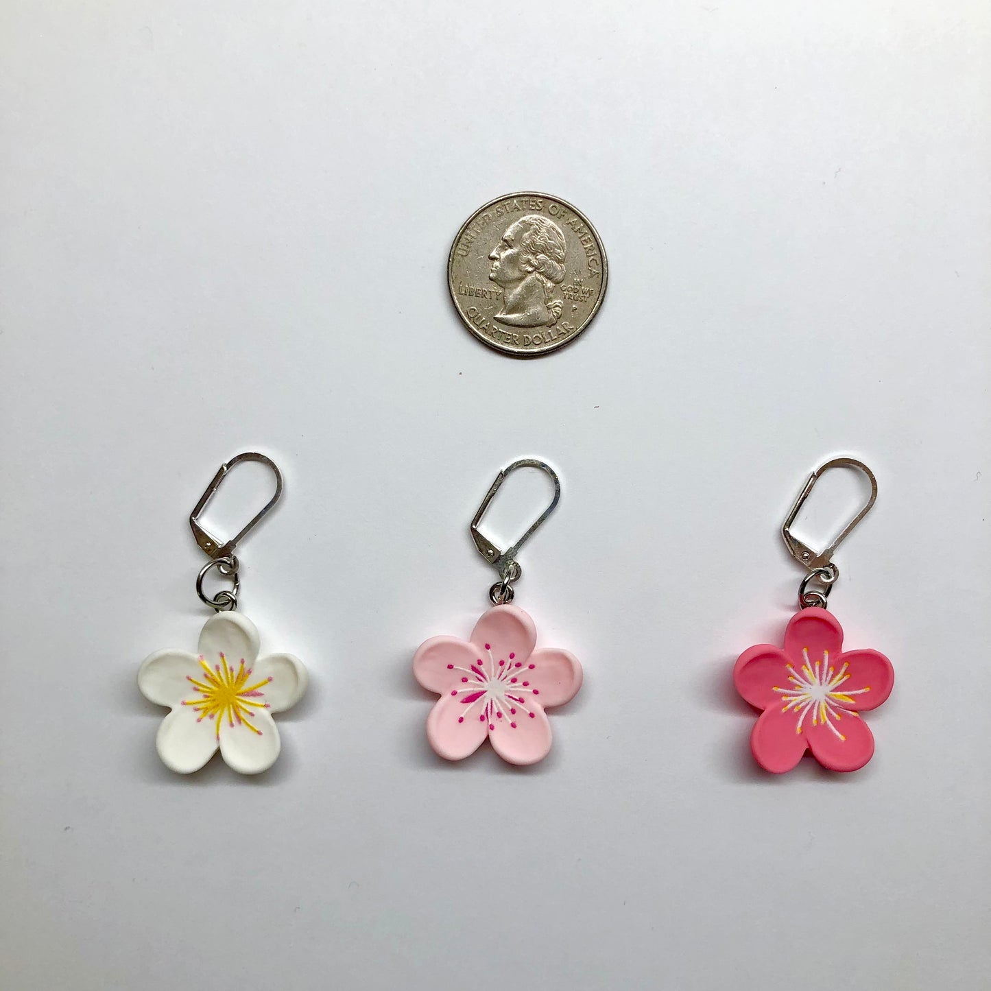 Flowery Progress Keeper For Knitting or Crochet