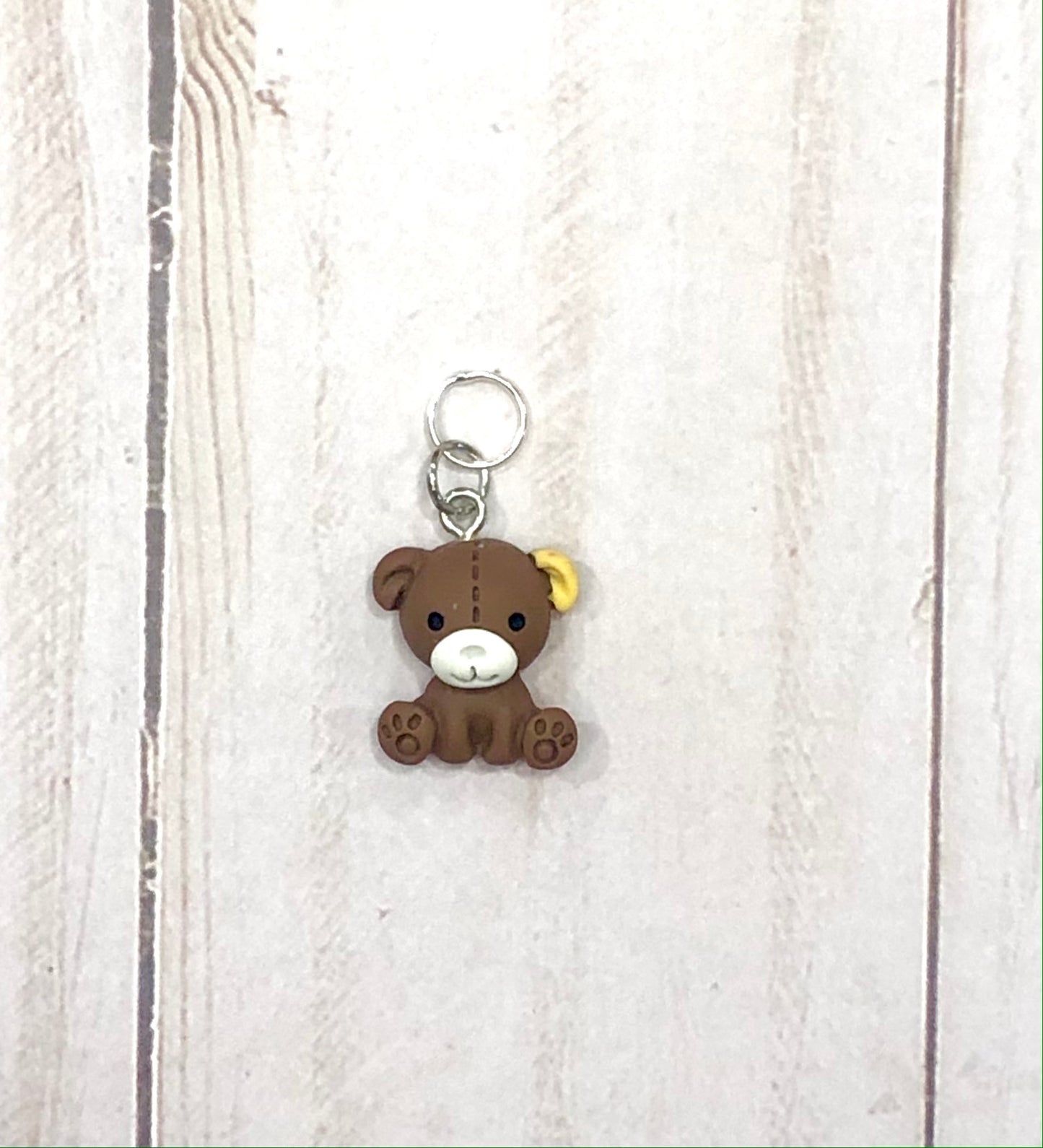 Woodland Animals 2pcs Stitch Marker Set