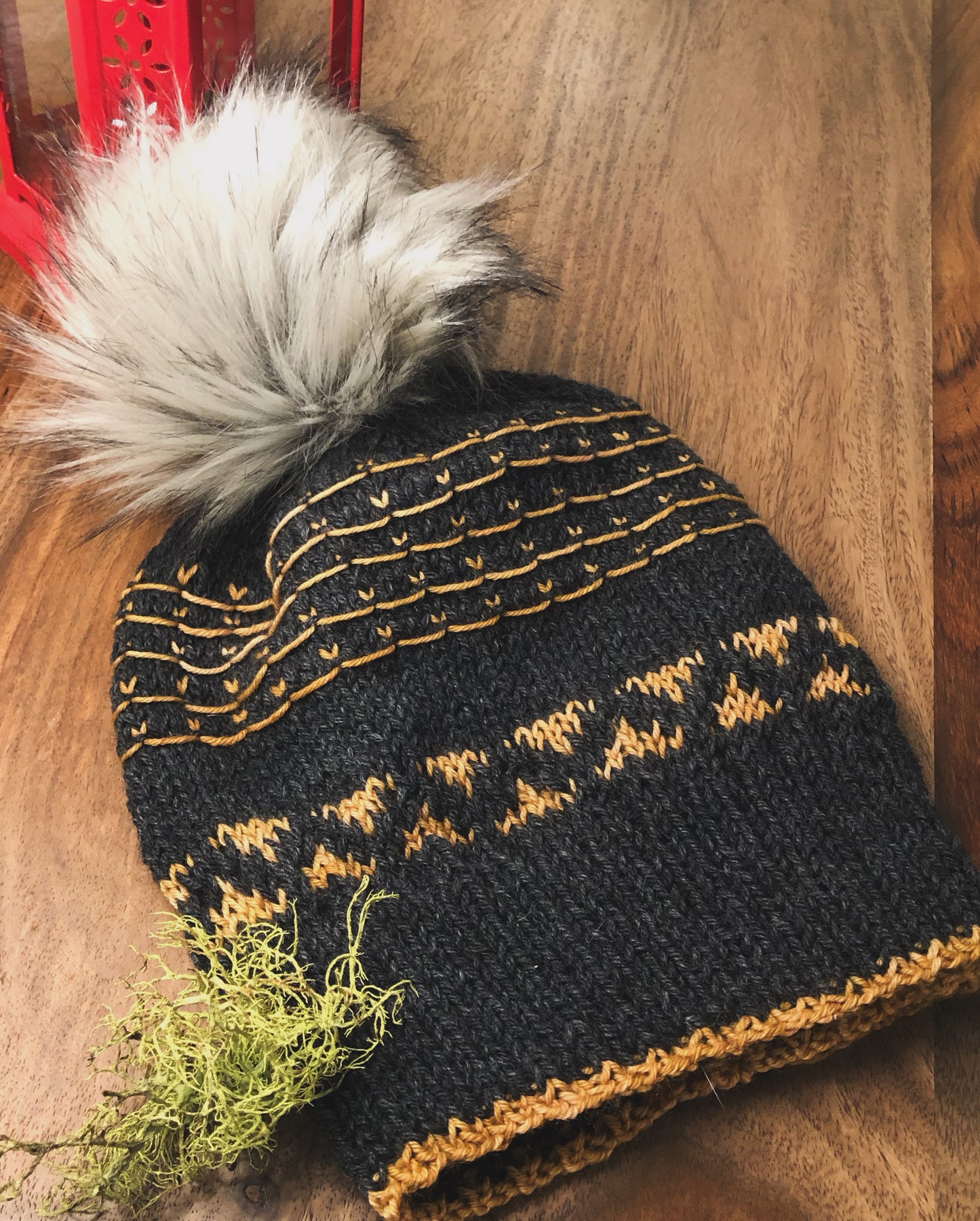 Point Reyes Slouchy Hat Knitting Pattern by Sierra and Pine