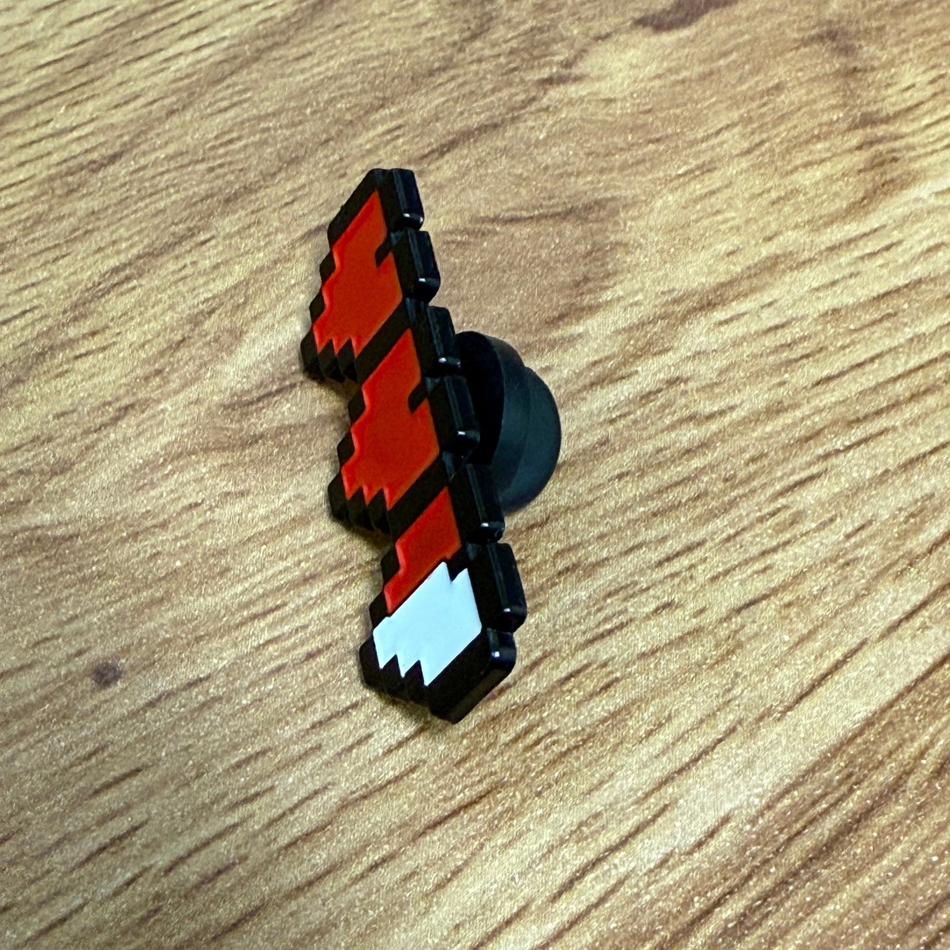 Hearts Life Video Game Enamel Pin