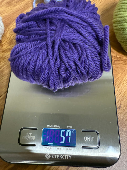 DESTASH: Leftovers: Valley Yarns Superwash Bulky