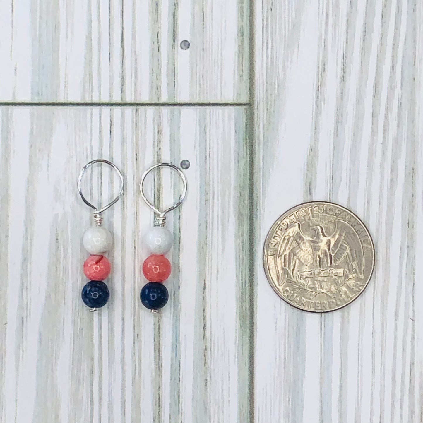 Mother's Love 2 pcs Stitch Markers | Sierra and Pine Knitting Accessories