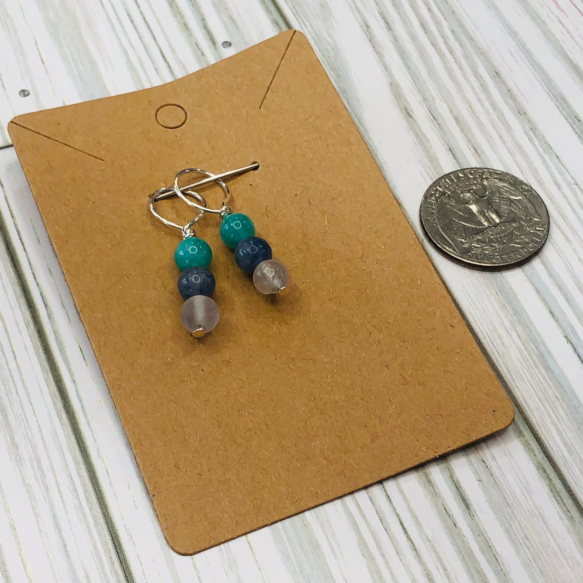 Hollywood Boulevard 2 pcs Stitch Markers | Sierra and Pine Knitting Accessories