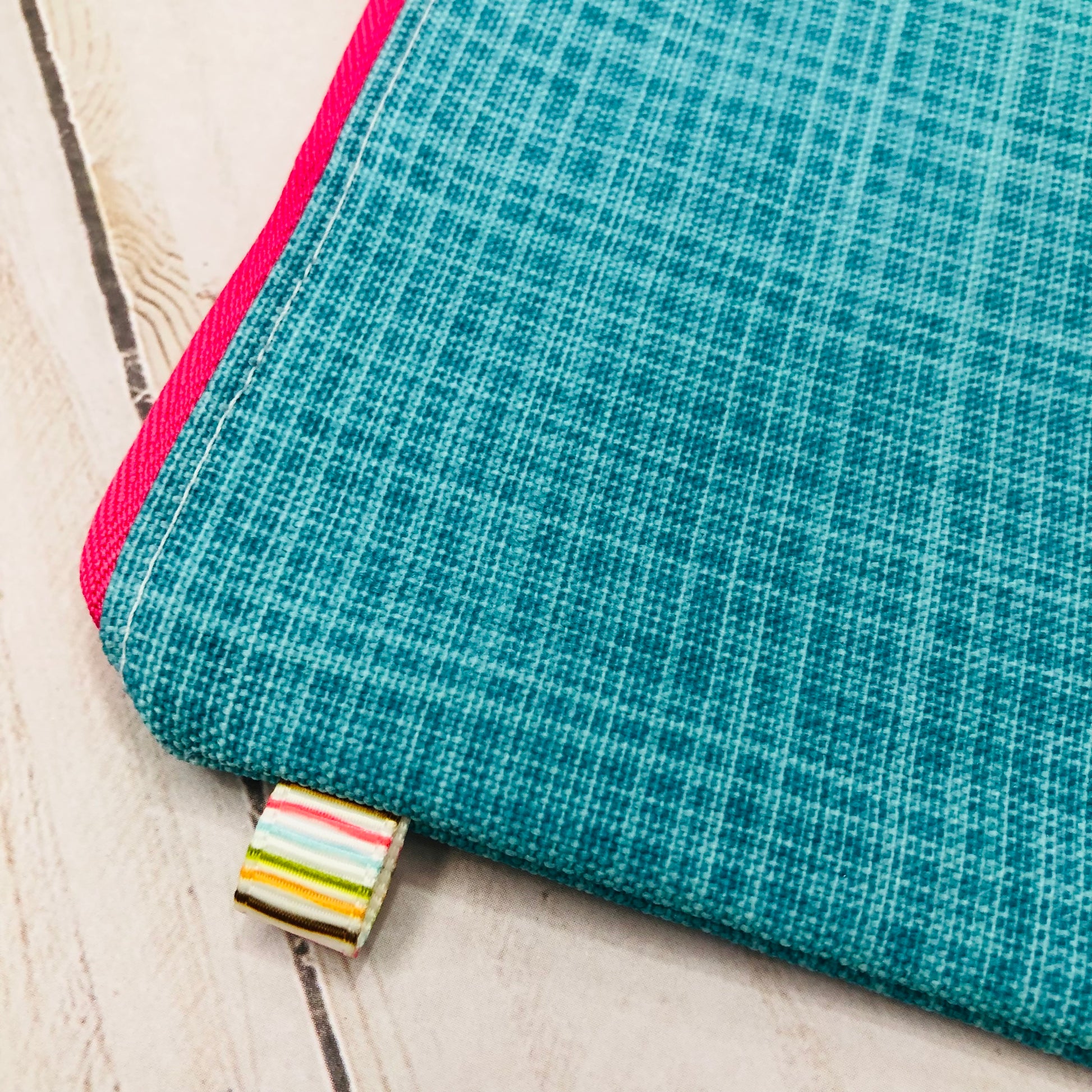 Teal Long Notions Pouch by Sierra and Pine