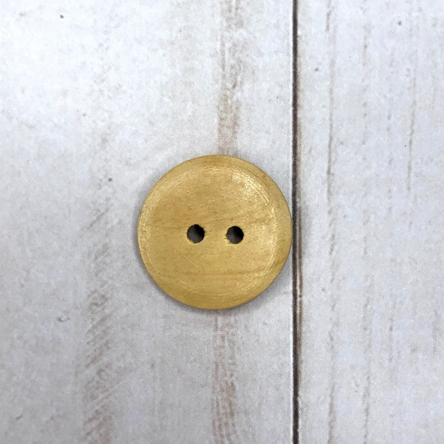 Maple colored Wood Button, Round, 1" - Pack of 4 by Sierra and Pine