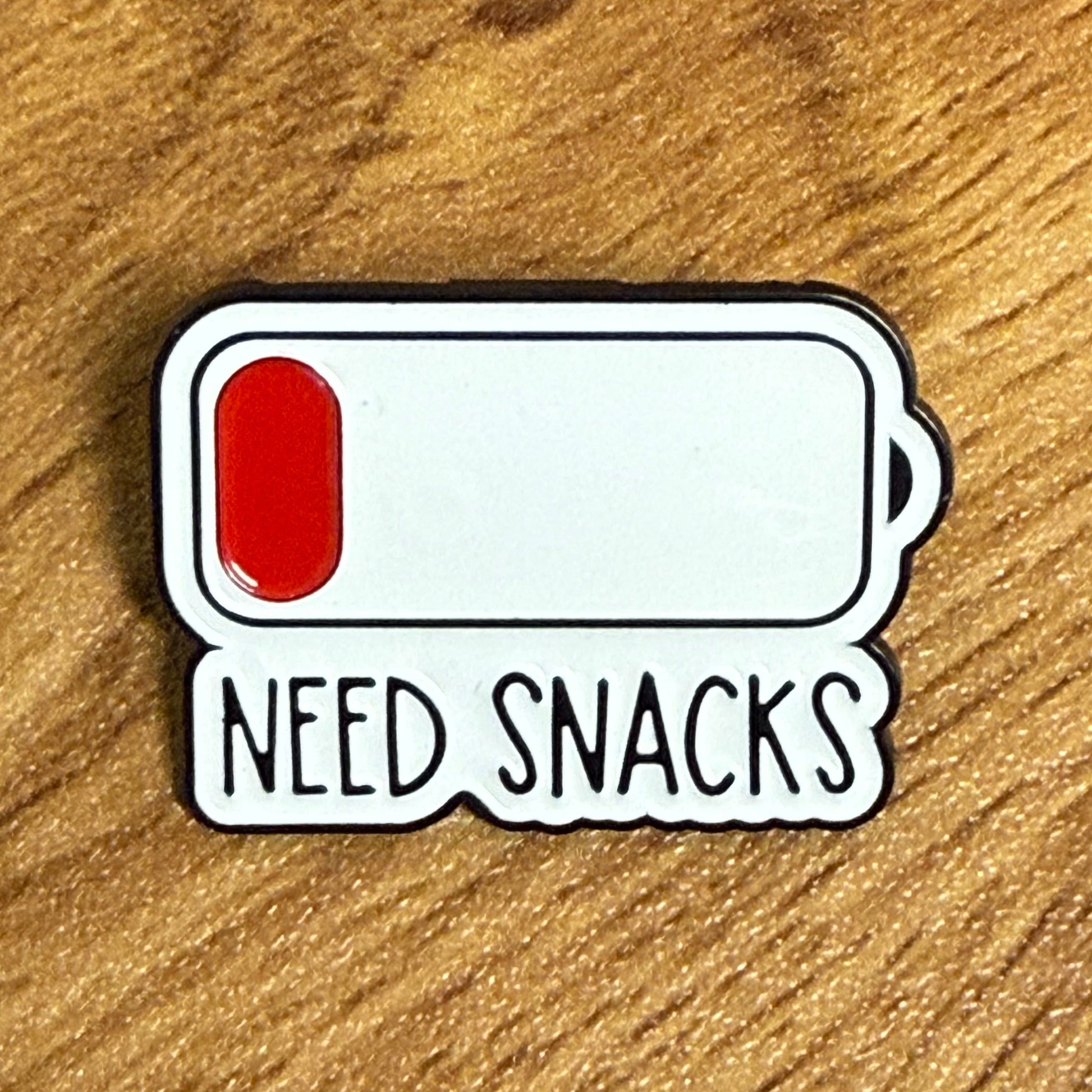 Need Snacks Enamel Pin