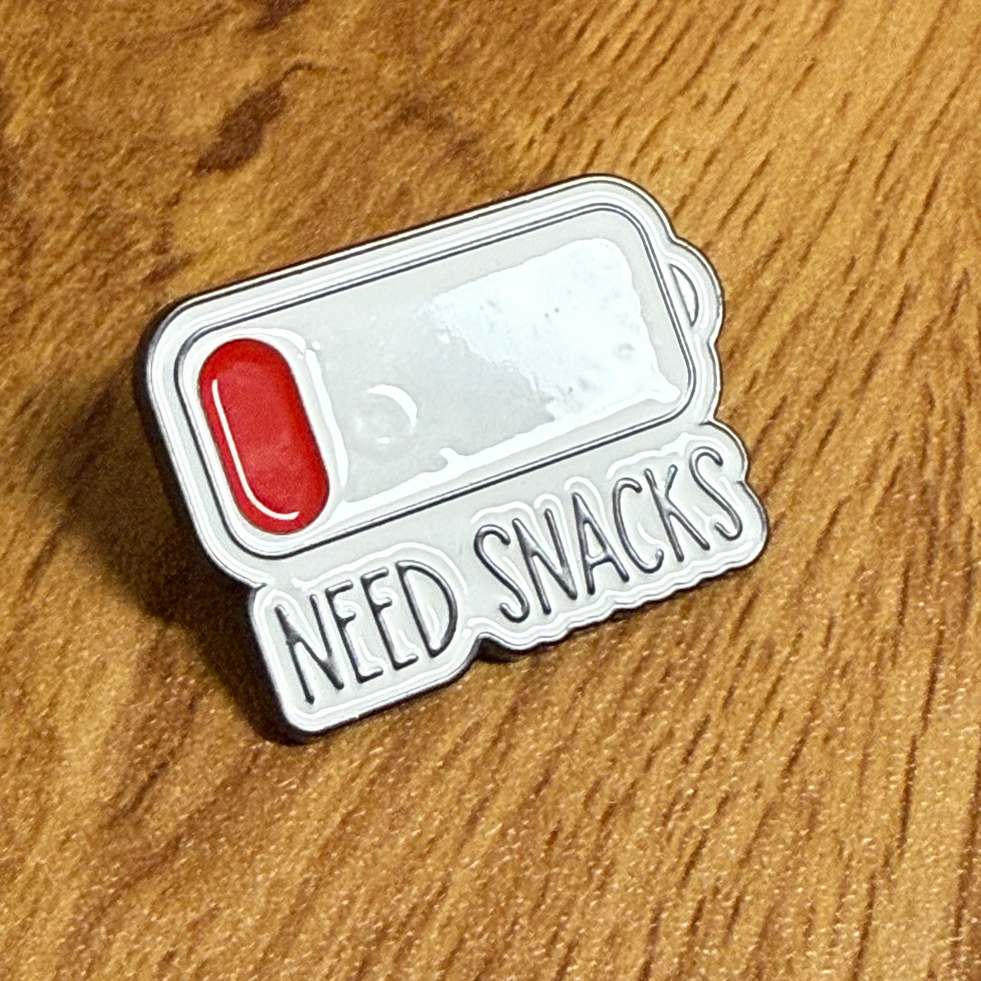 Need Snacks Enamel Pin