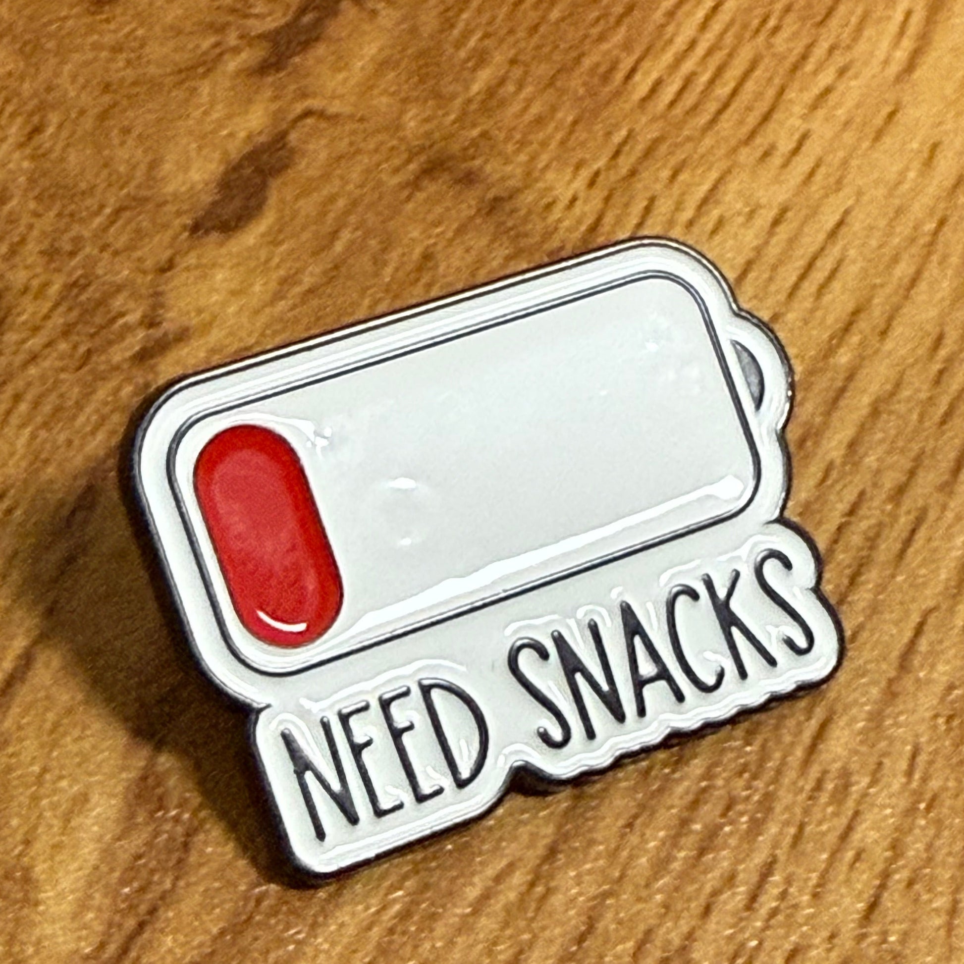 Need Snacks Enamel Pin