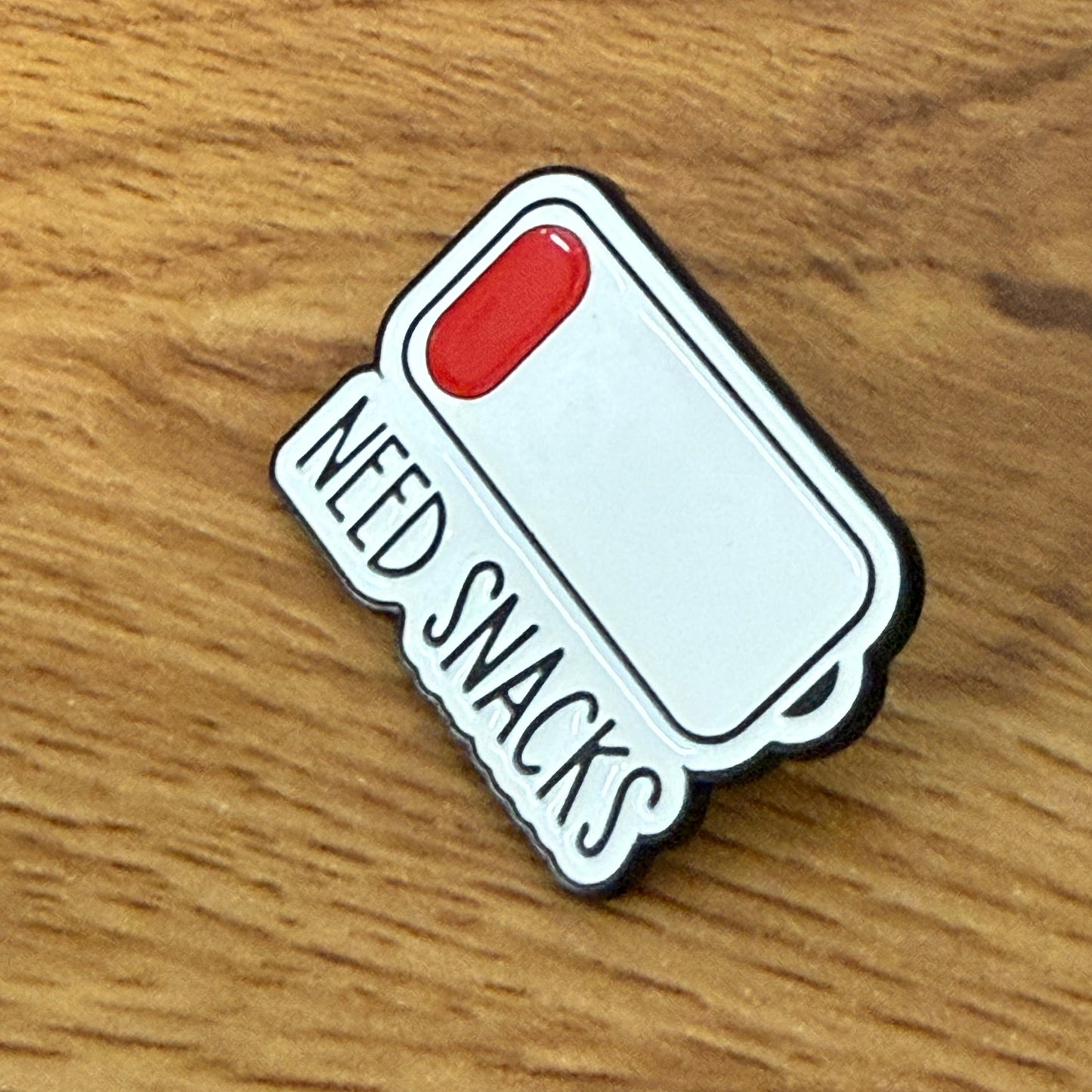 Need Snacks Enamel Pin