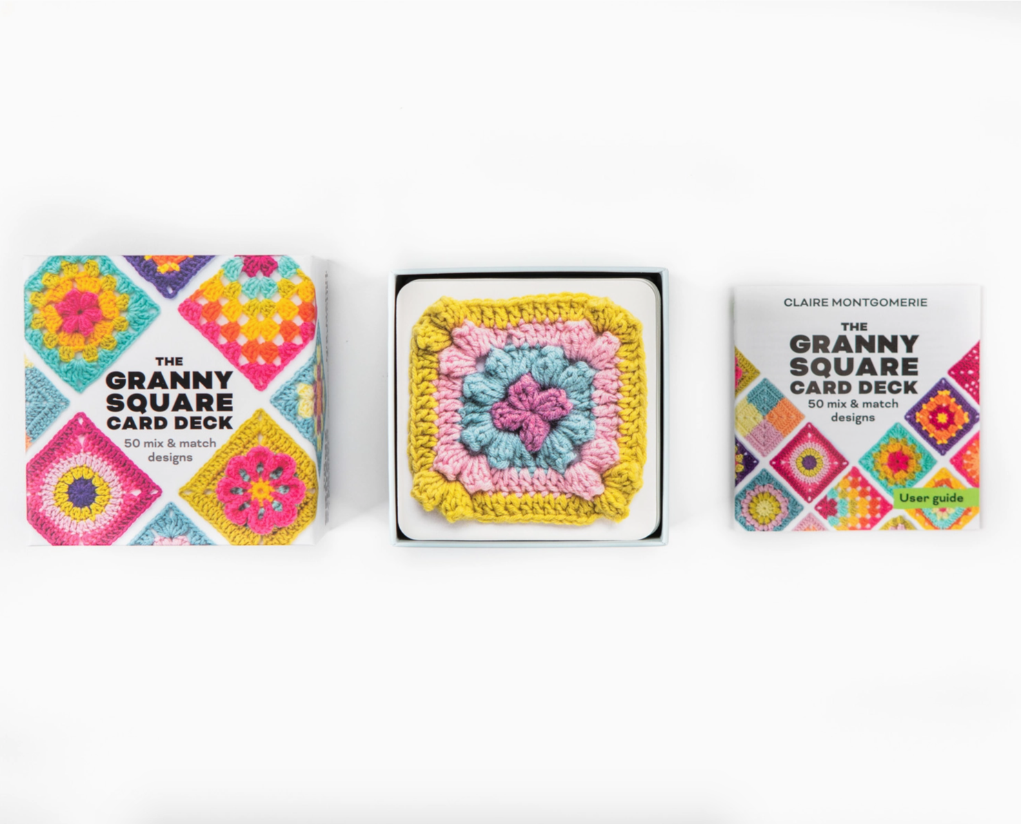 The Granny Square Card Deck - 50 mix & match designs