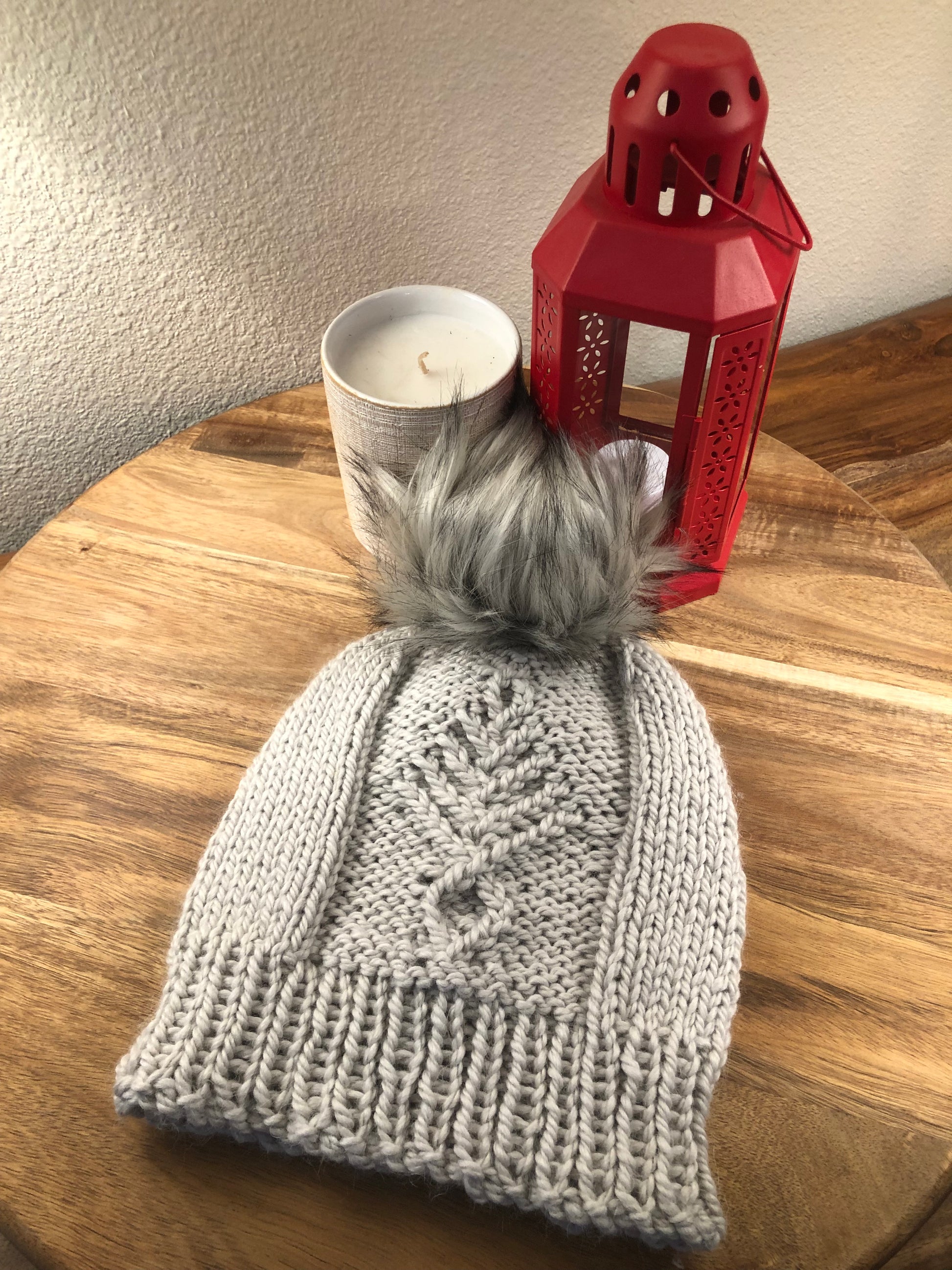 Pine Tree Hat Knitting Pattern