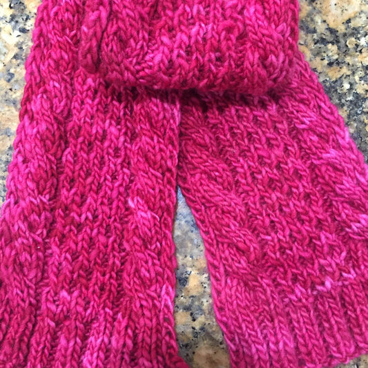 Adventure Awaits Scarf Knitting Pattern - Sierra and Pine