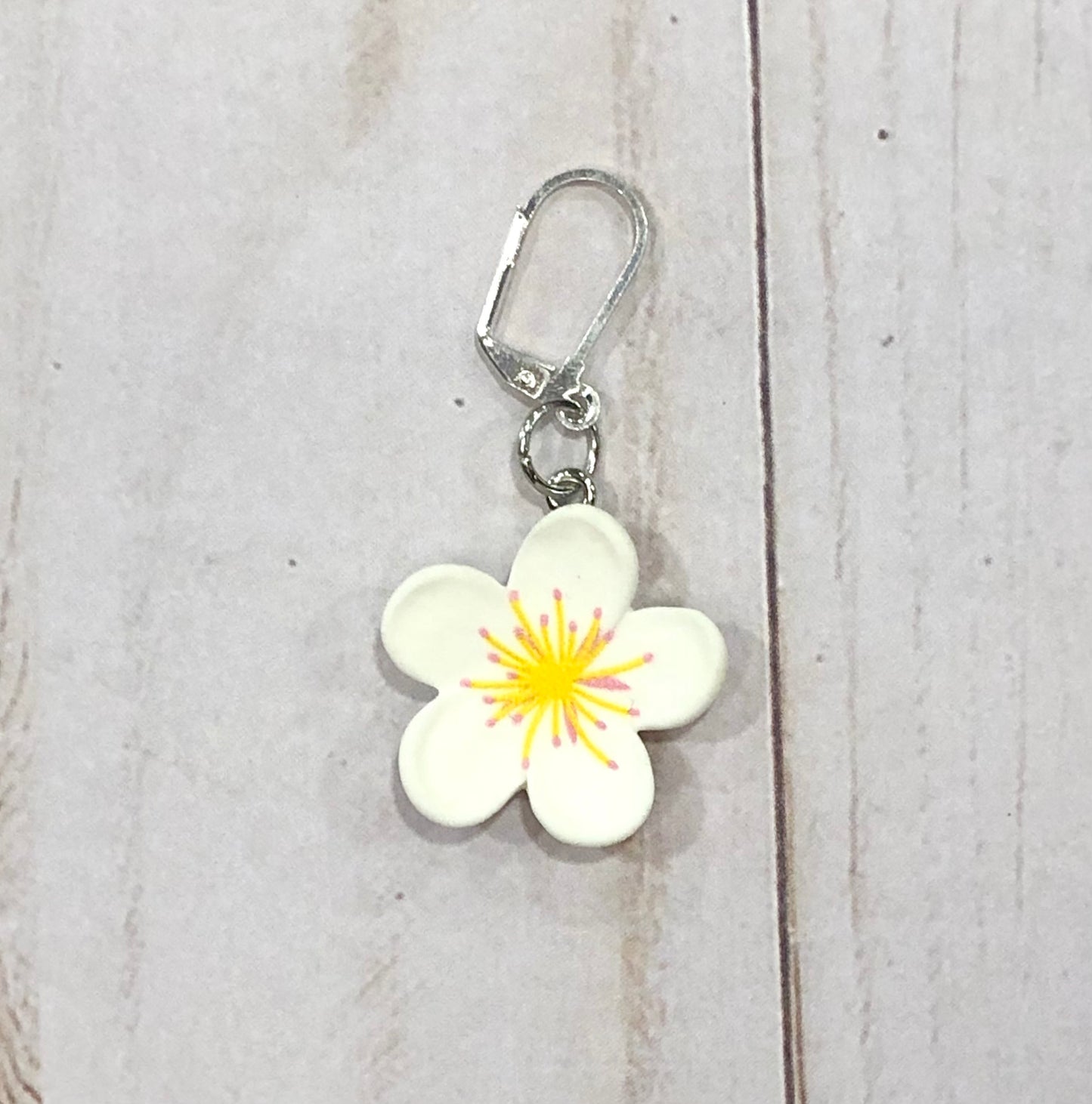 Flowery Progress Keepers For Knitting or Crochet