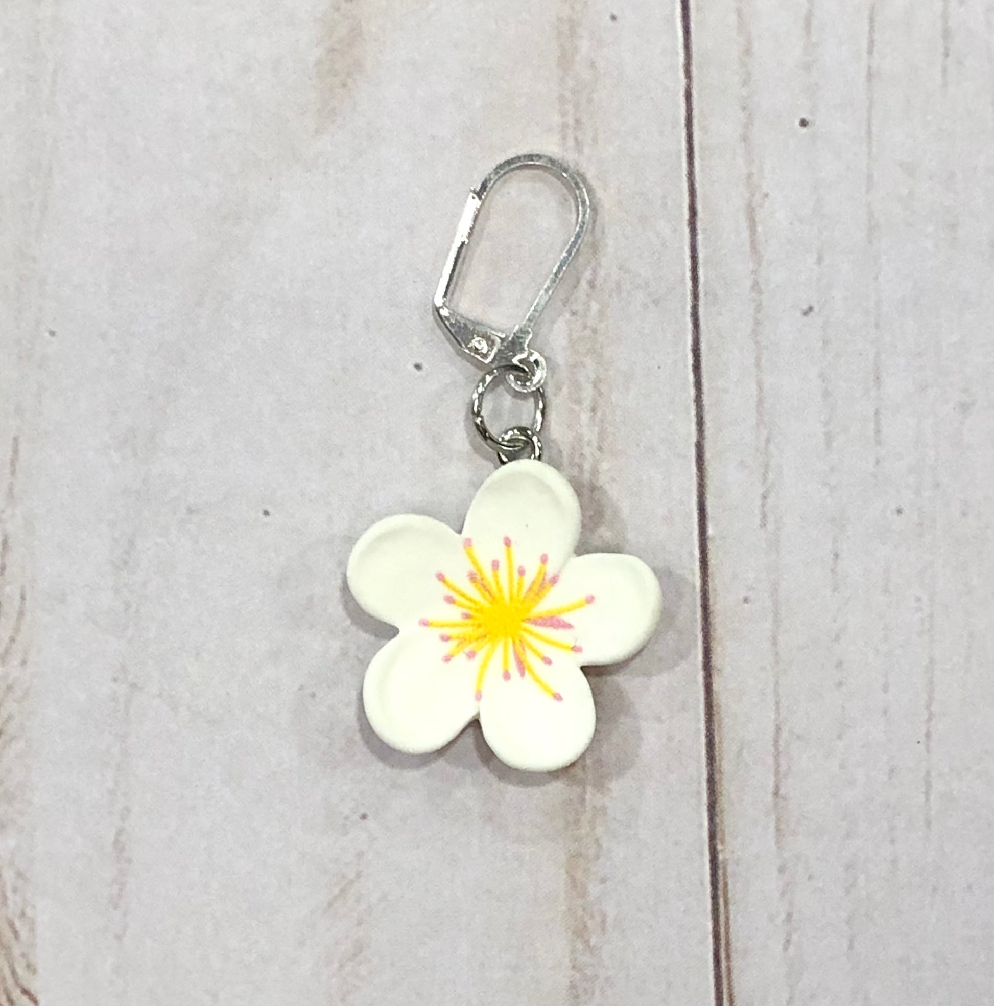 Flowery Progress Keepers For Knitting or Crochet