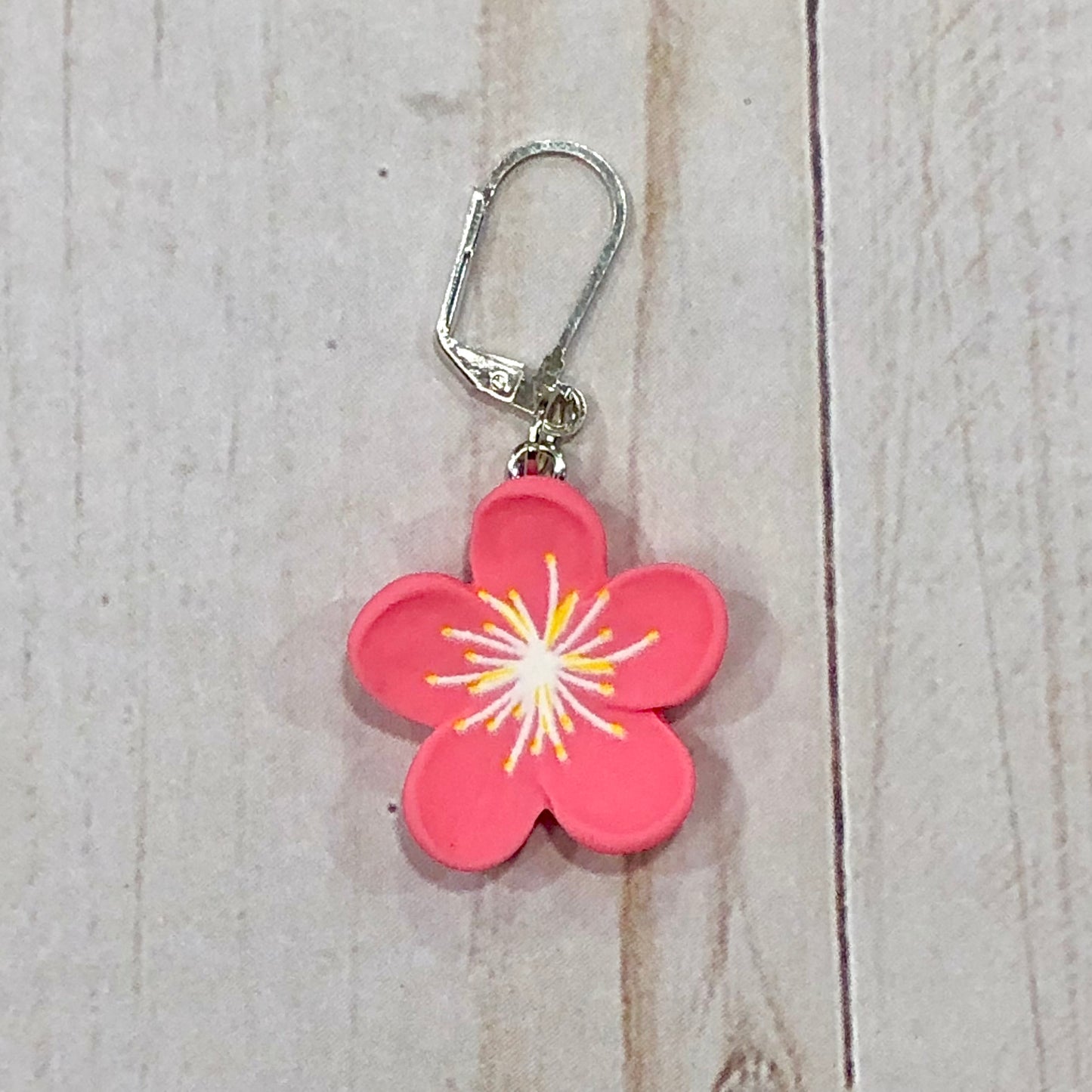 Flowery Progress Keepers For Knitting or Crochet