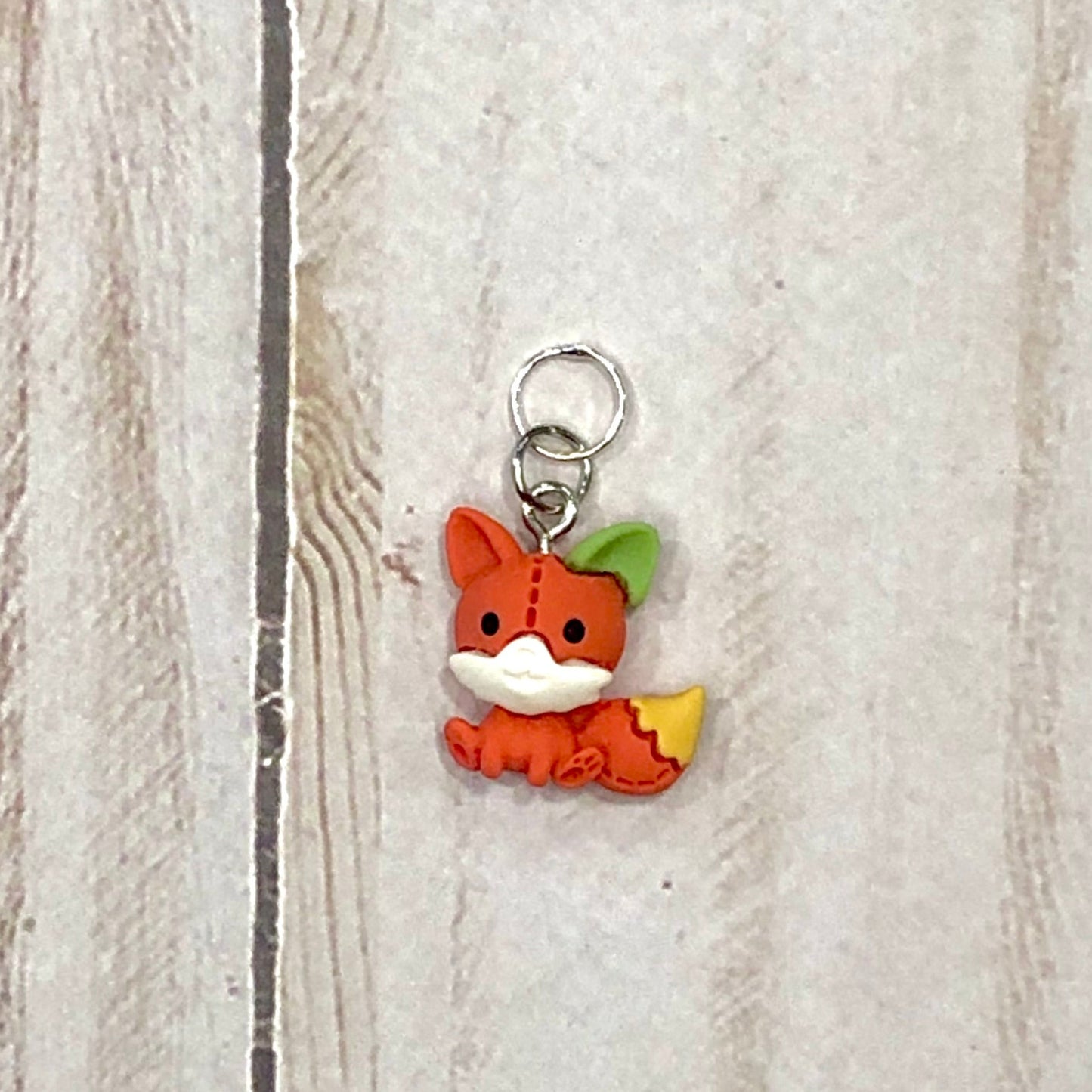 Woodland Animals 2pcs Stitch Marker Set