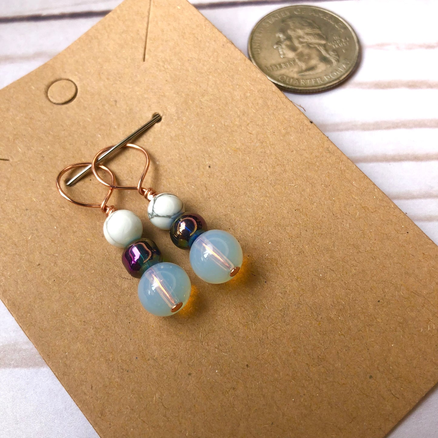 Majestic Beads 2pcs Stitch Markers Set
