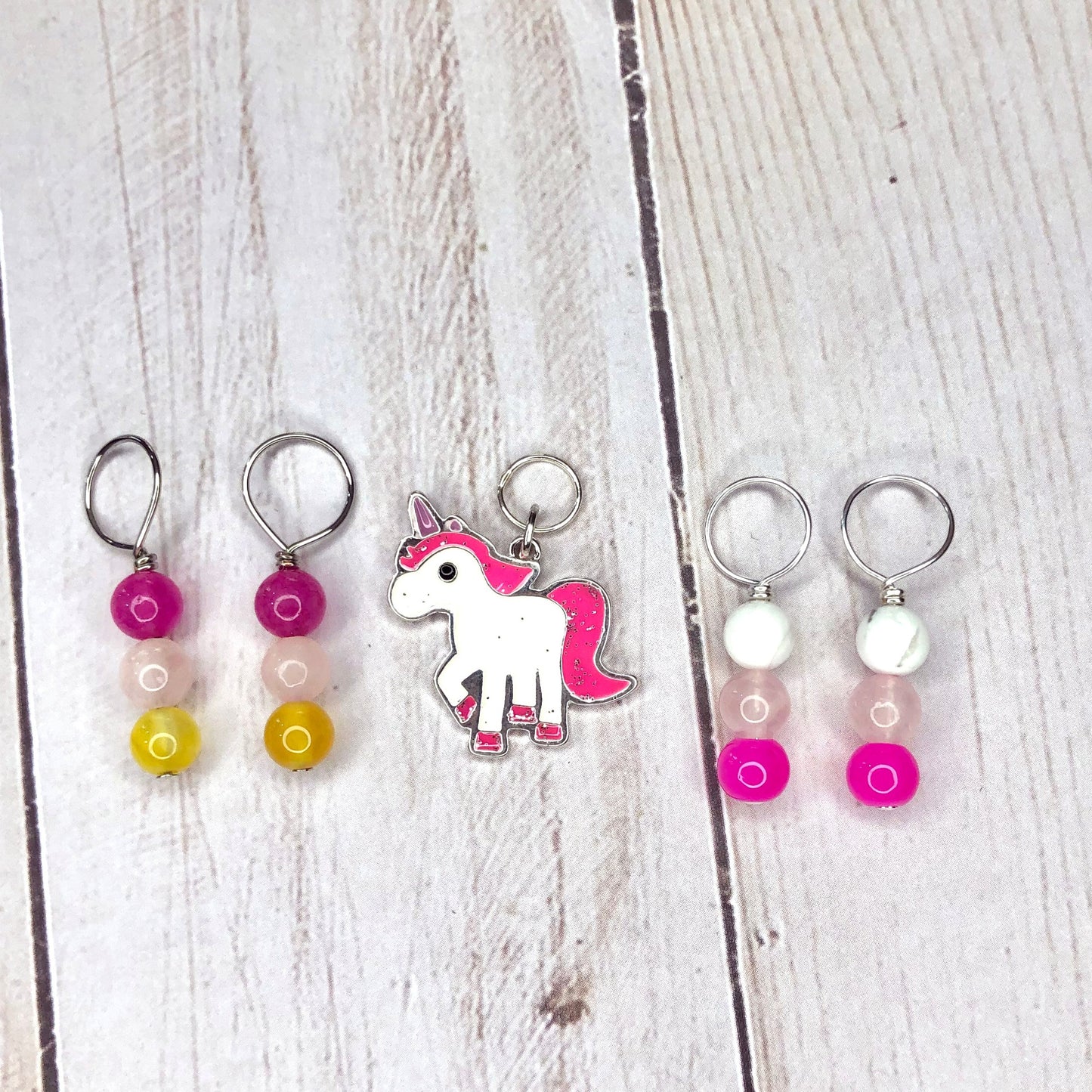 Unicorn 5 pcs Stitch Markers